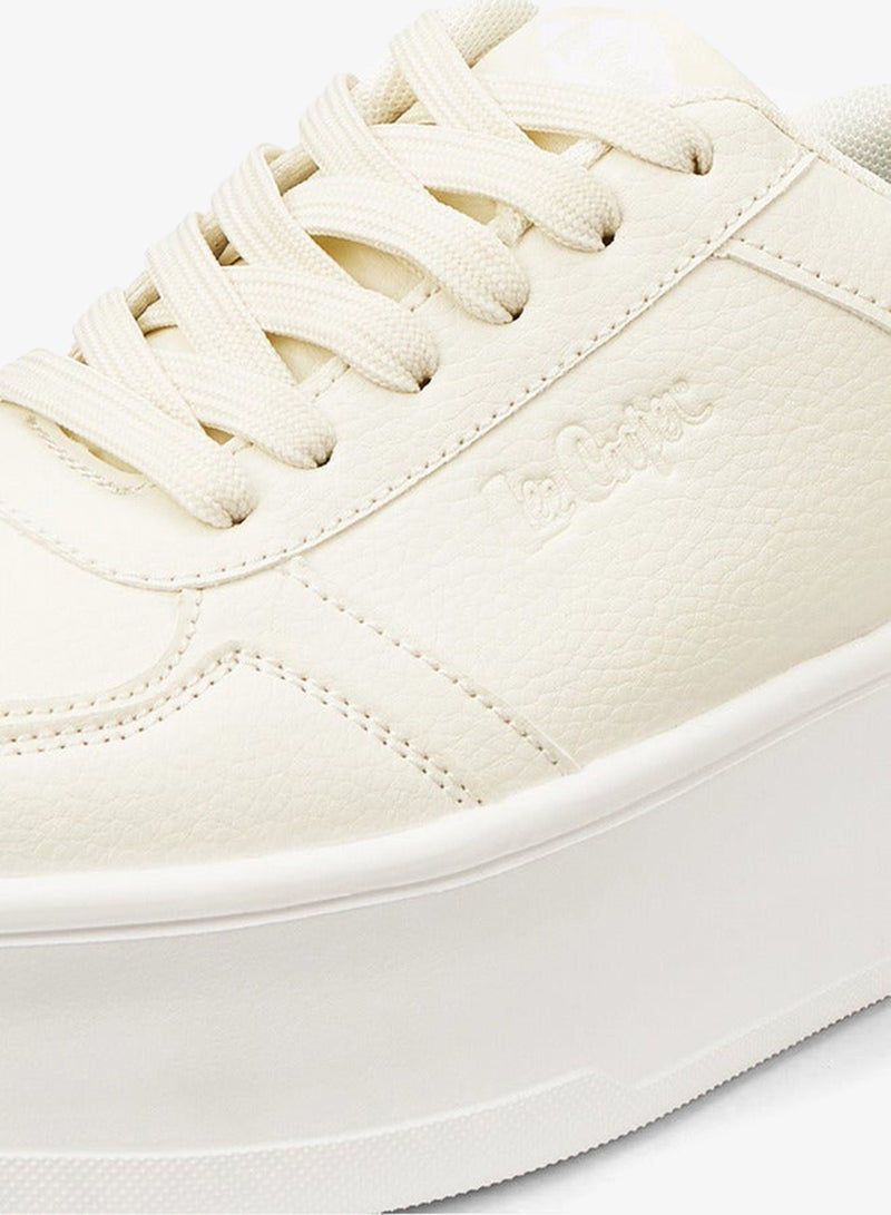 Lee Cooper Women's Solid Lace-Up Sneakers - Image 5